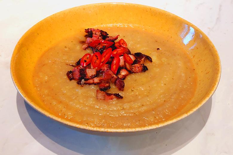 Kartoffel-Selleriecreme-Suppe