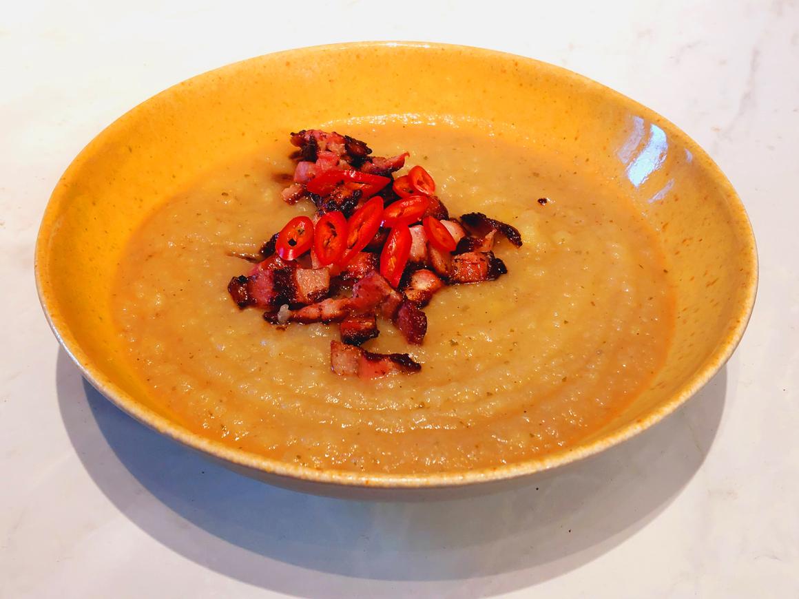 Kartoffel-Selleriecreme-Suppe