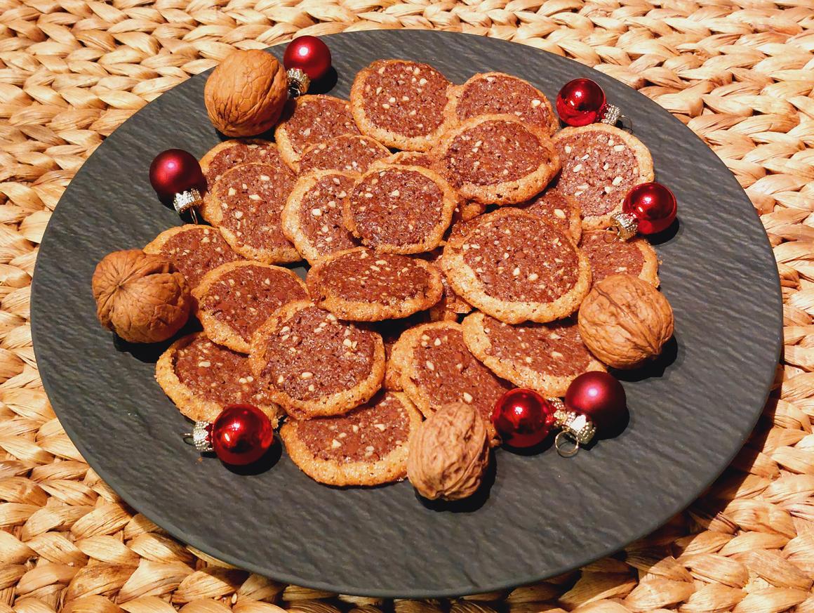 Orangenplätzchen