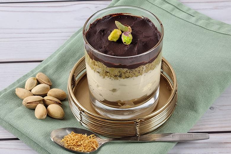Dubai-Schokoladen-Tiramisu im Glas