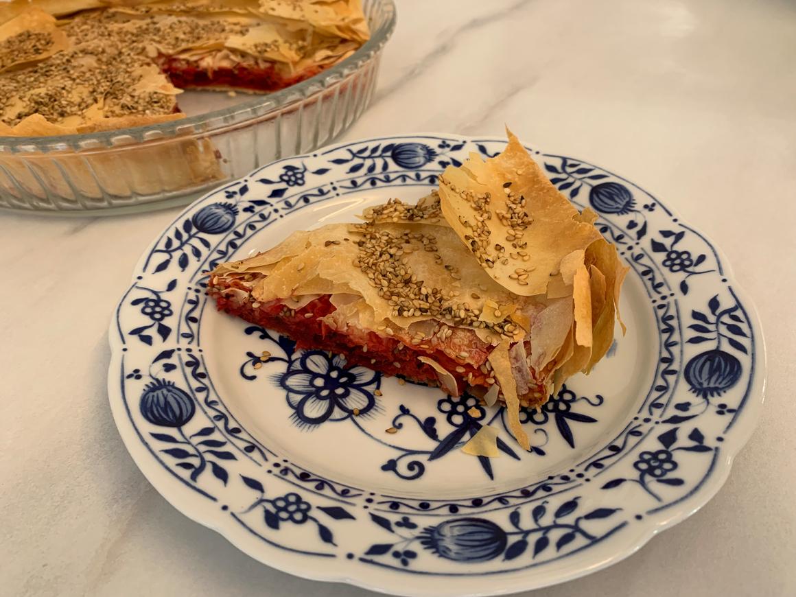 Börek mit roter Bete