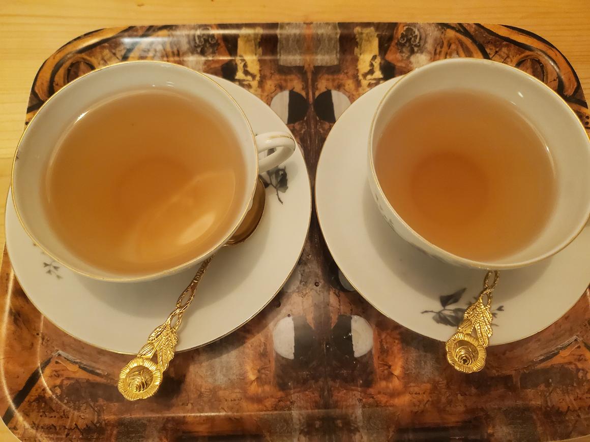 Zimttee mit Honig