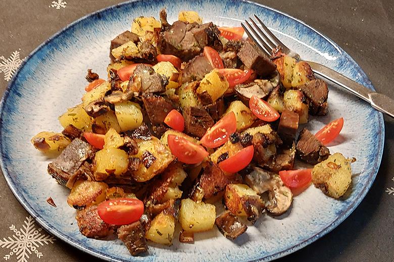 Gänse-Gröstl