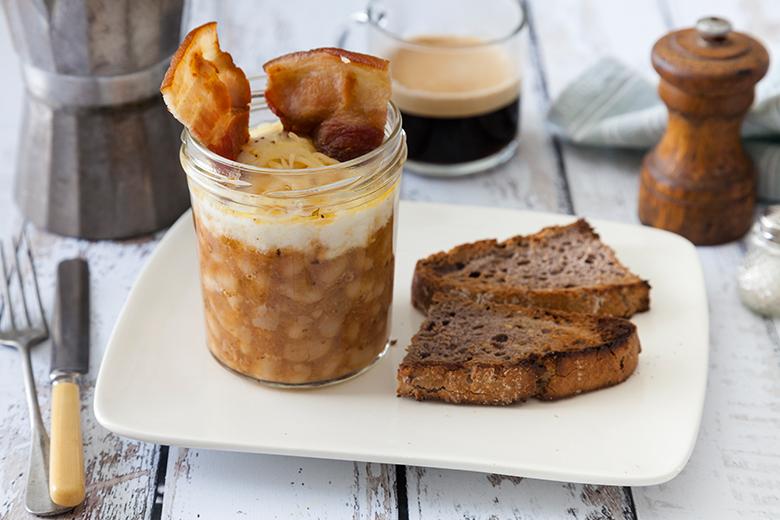 Katerfrühstück mit Baked Beans