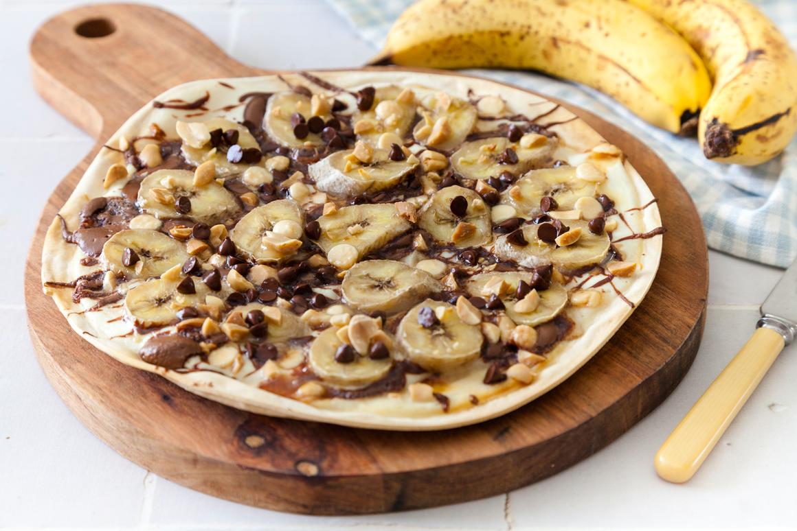 Süßer Flammkuchen mit Nutella® - Rezept