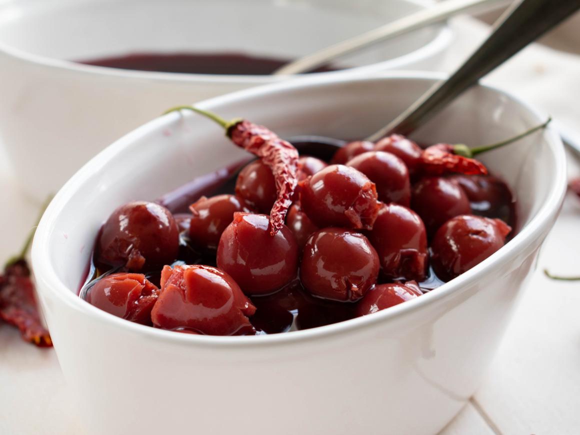 Chili-Kirschen