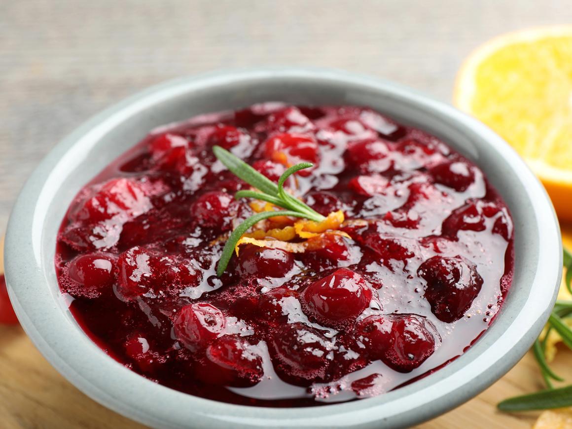 Preiselbeer-Cognac-Sauce