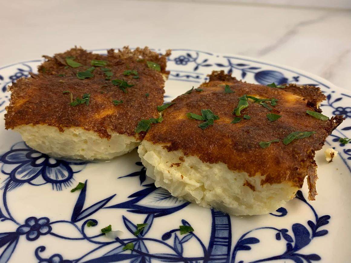 Cremiger Blumenkohlauflauf mit Bergkäse