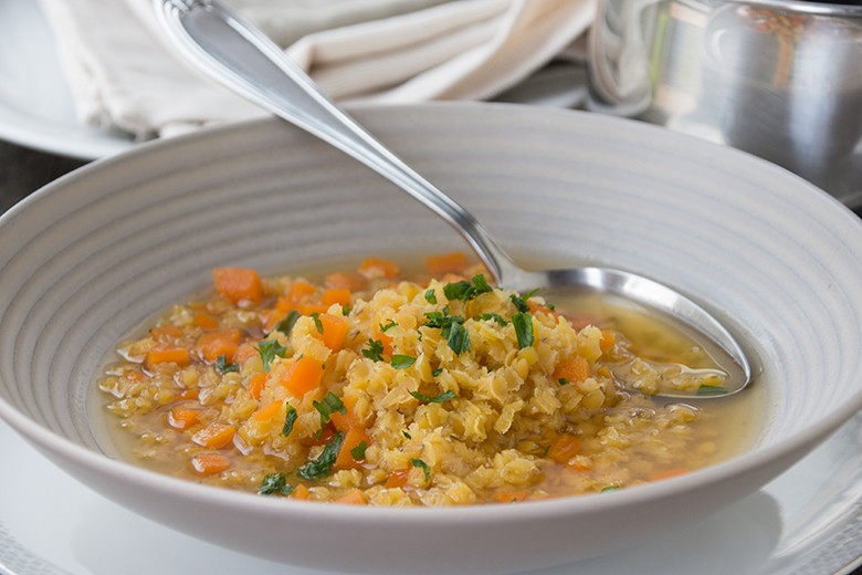 Linsen-Möhren-Suppe