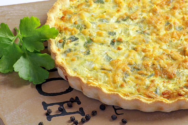 Tarte aux poireaux