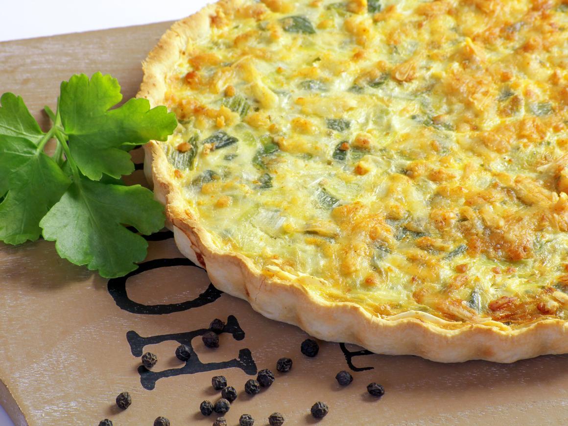 Tarte aux poireaux