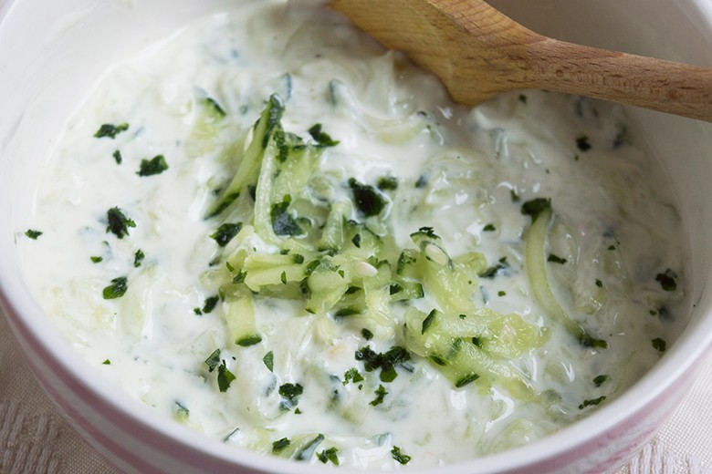 Veganes Tzatziki