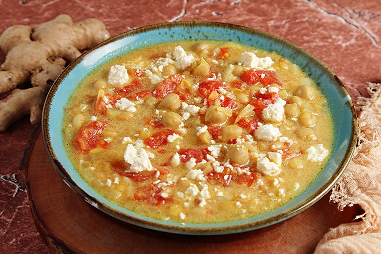 Currytopf mit Kichererbsen