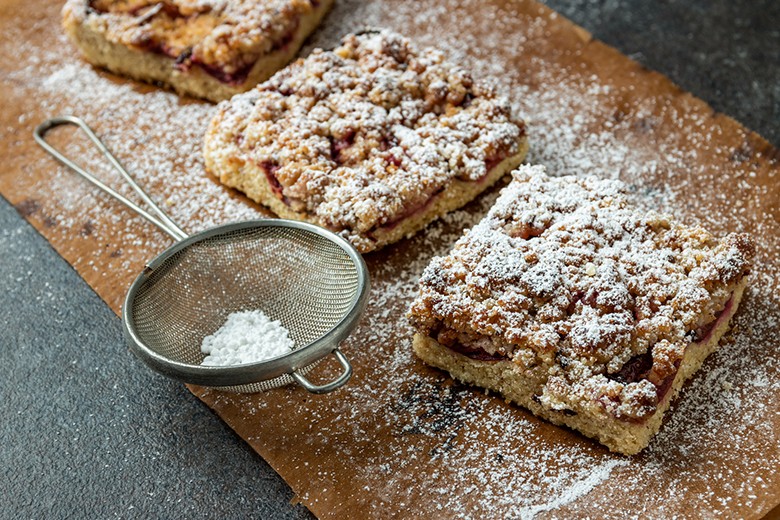 Pflaumenkuchen mit Streuseln