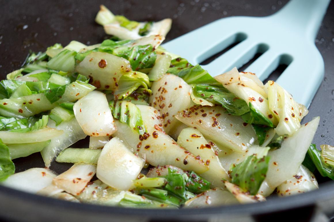 Gebratener Pak Choi