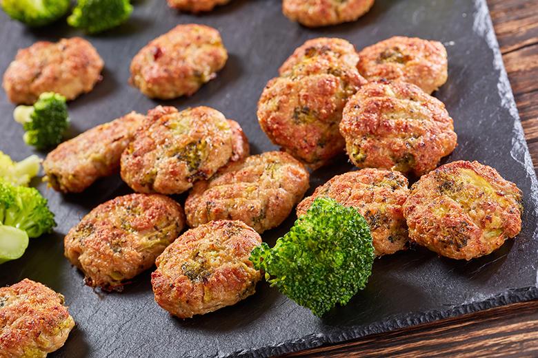 Brokkoli-Hähnchen-Nuggets