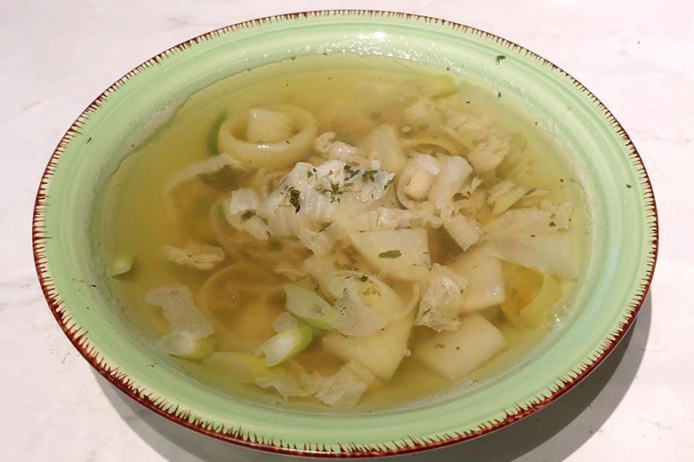 Kohlrabi-Lauch-Suppe