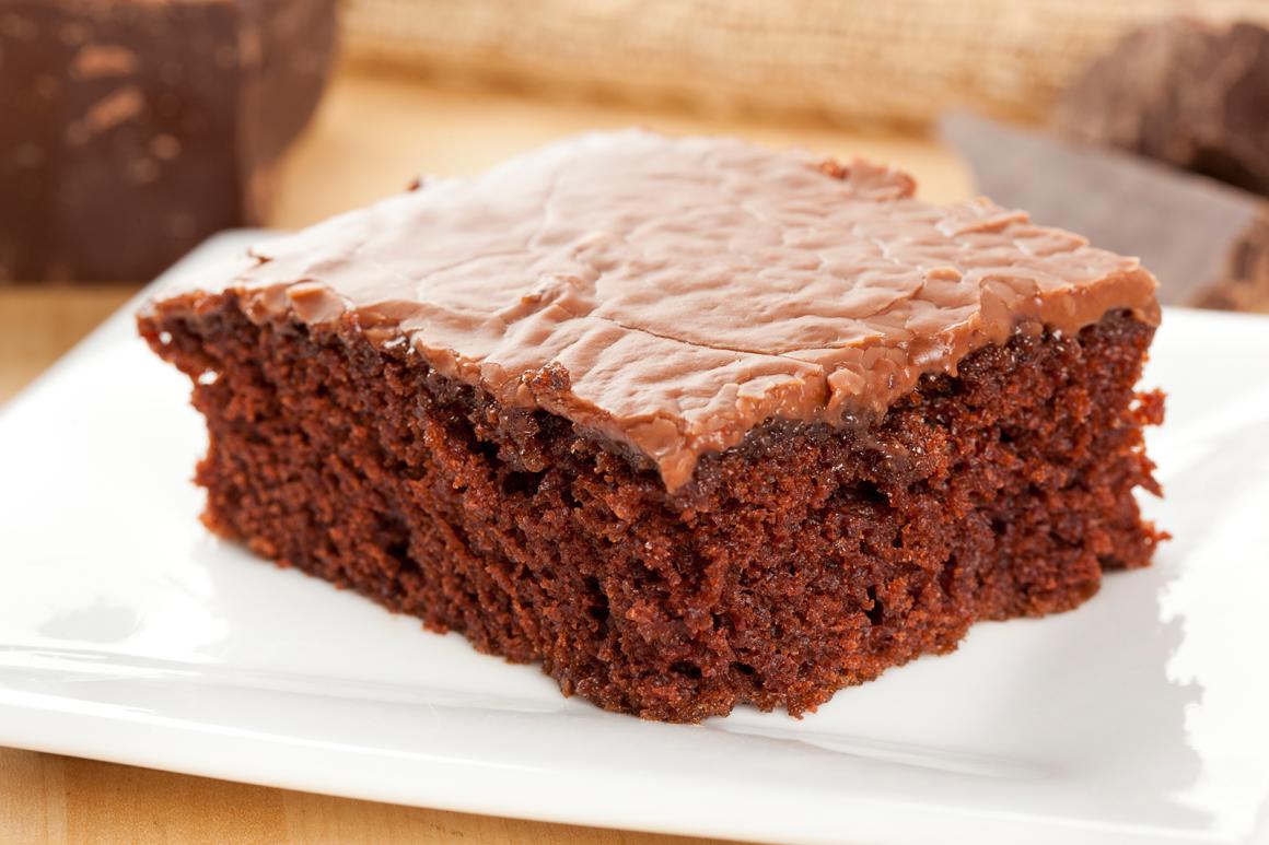 Saftige Brownies mit Glasur