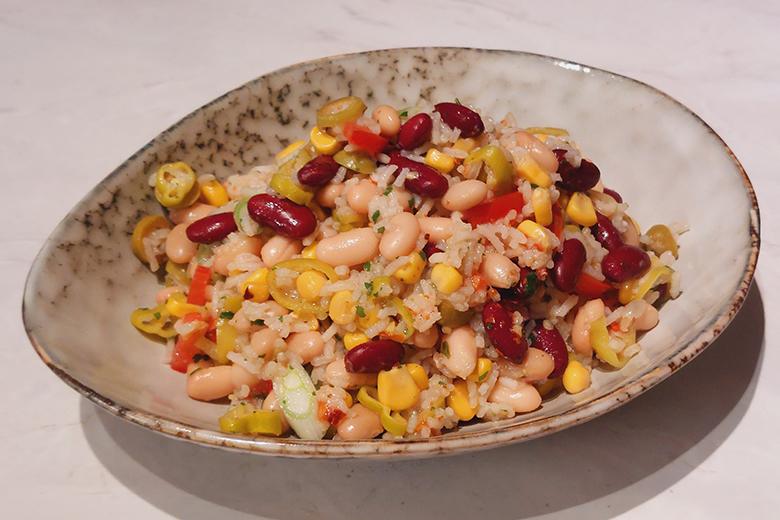 Bohnen-Reis-Salat