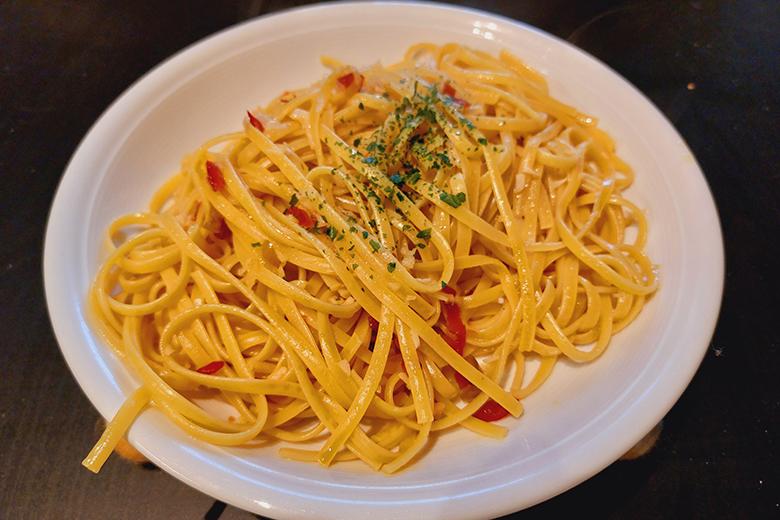 Linguine mit Knoblauch und Chili