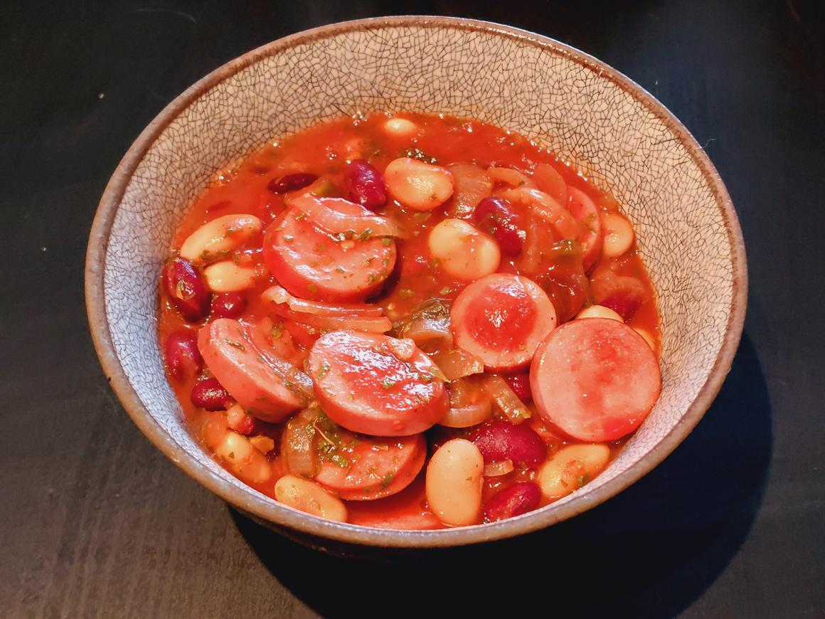 Hot Chili mit Wurst