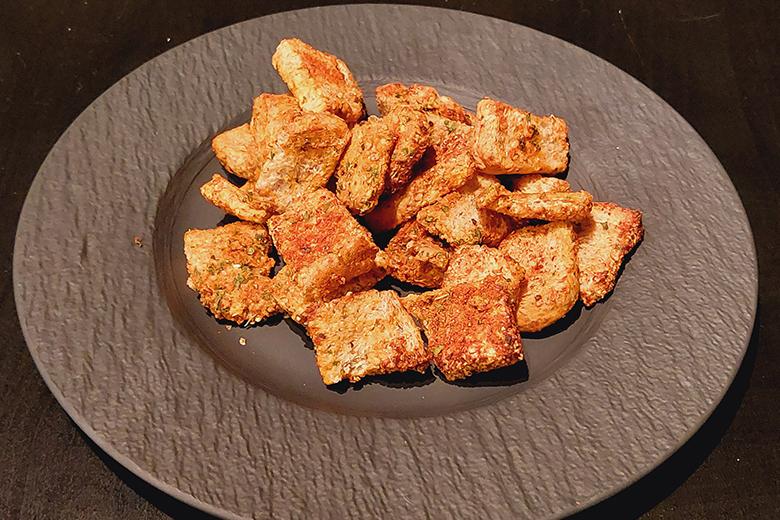 Würzige Toast-Chips