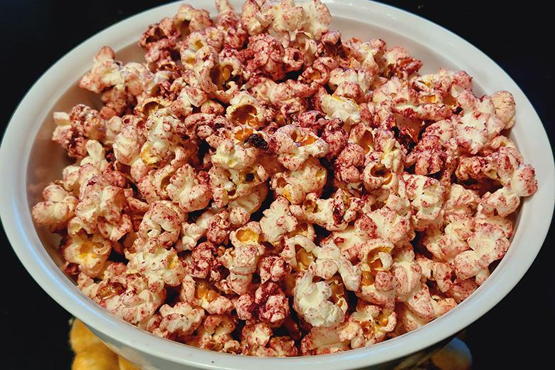 Purpur-Popcorn