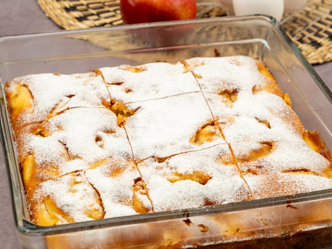 Einfacher Apfelauflauf - Rezept