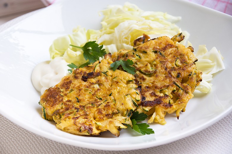 Zucchini-Reibekuchen