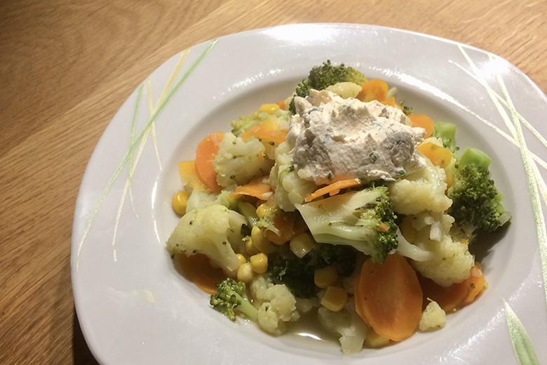 Allerlei Gemüse in der Pfanne