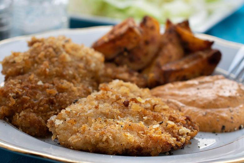 Knusper Hähnchenschnitzel