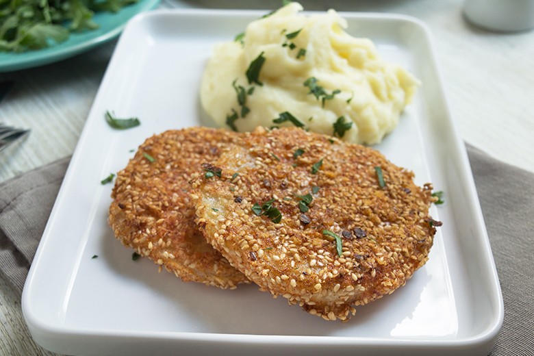 Kohlrabi-Schnitzel