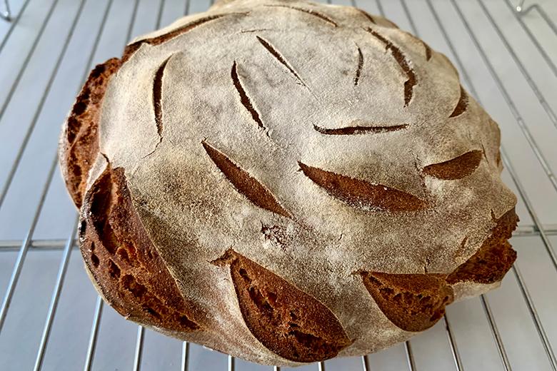 Roggen-Dinkelbrot mit Buttermilch