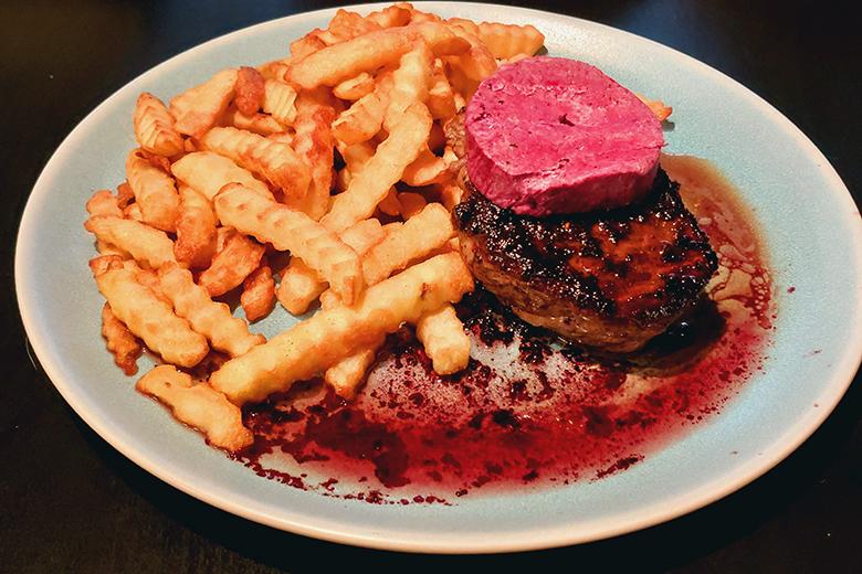 Roastbeef mit Rotweinbutter