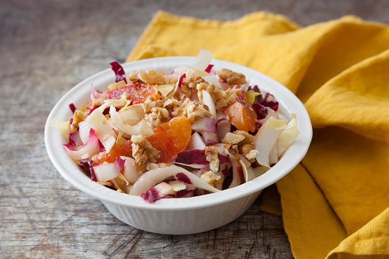 Radicchio-Salat mit Orangen