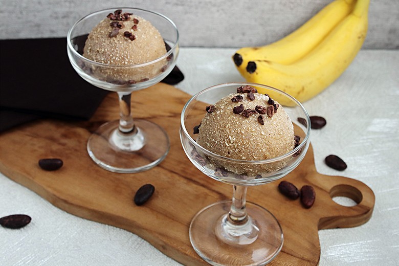 Rohkost Apfel-Zimt-Eis