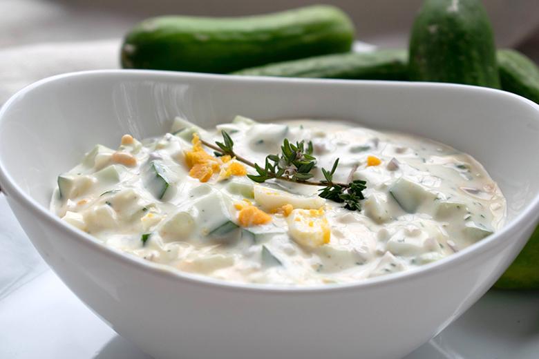Gurken-Joghurt-Dip
