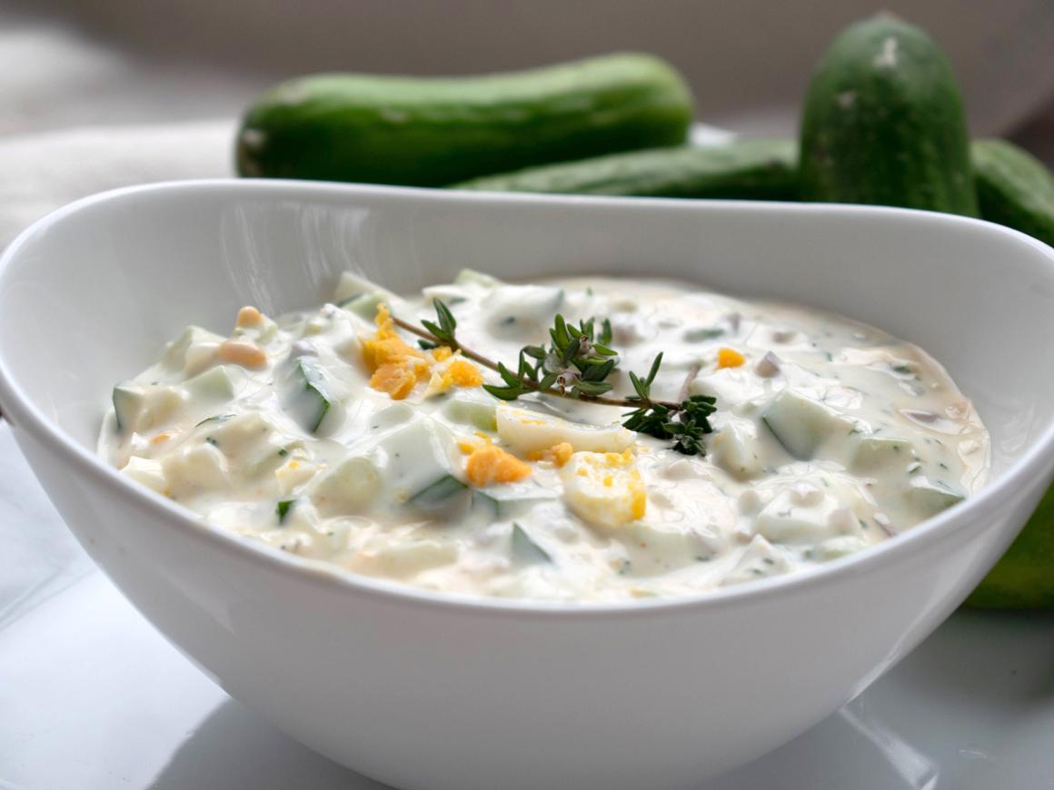 Gurken-Joghurt-Dip