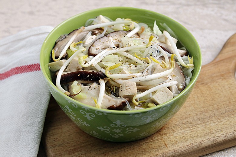 Asiatische Lauchsuppe