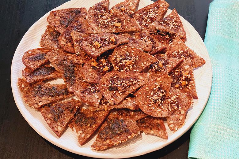 Würzige Brotchips