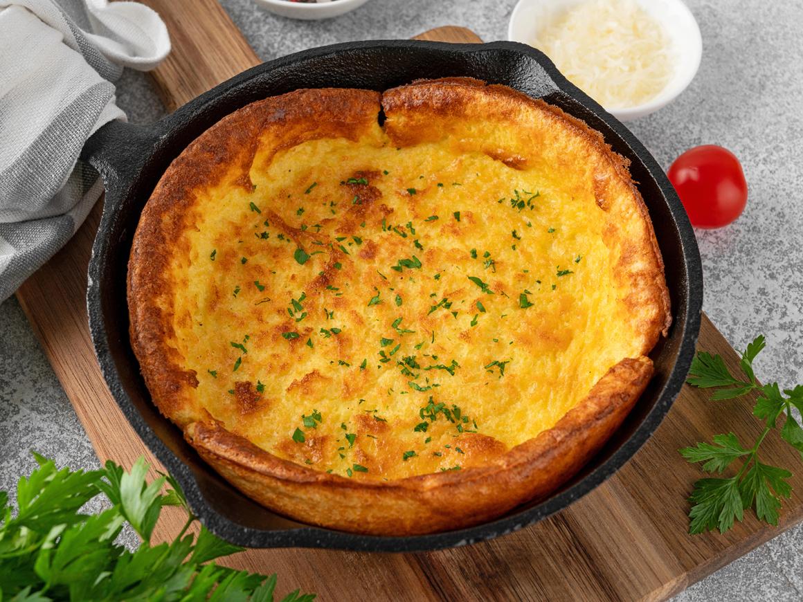 Herzhafter Ofenpfannkuchen