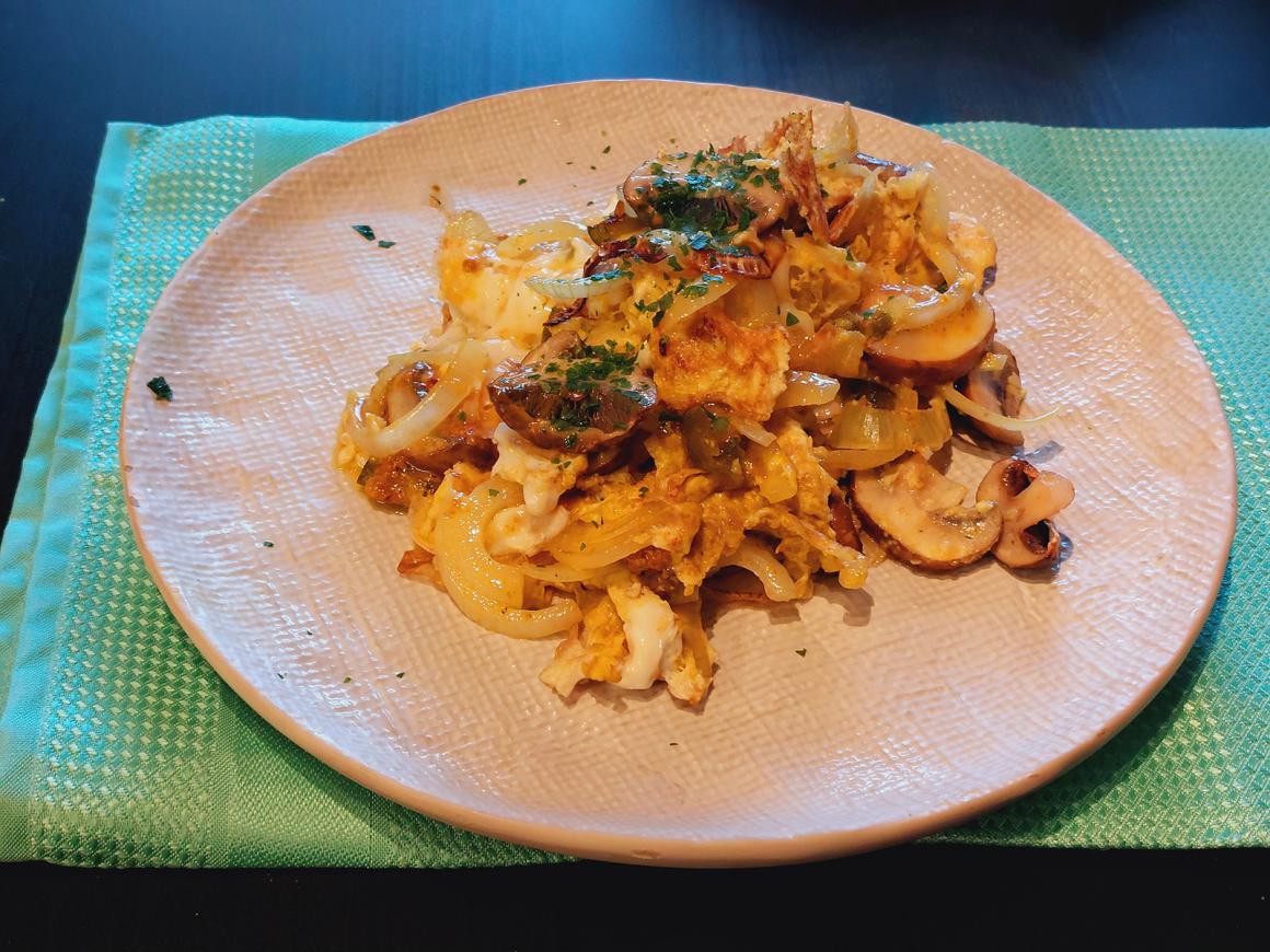 Rührei mit Champignons-image