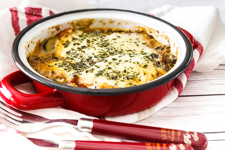 Gemüse-Gratin à la Italia