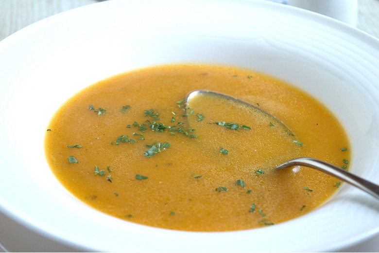 Vegane Kürbissuppe