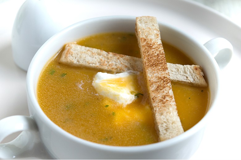 Butternut-Kürbissuppe