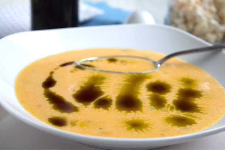 Hokkaido-Kürbissuppe
