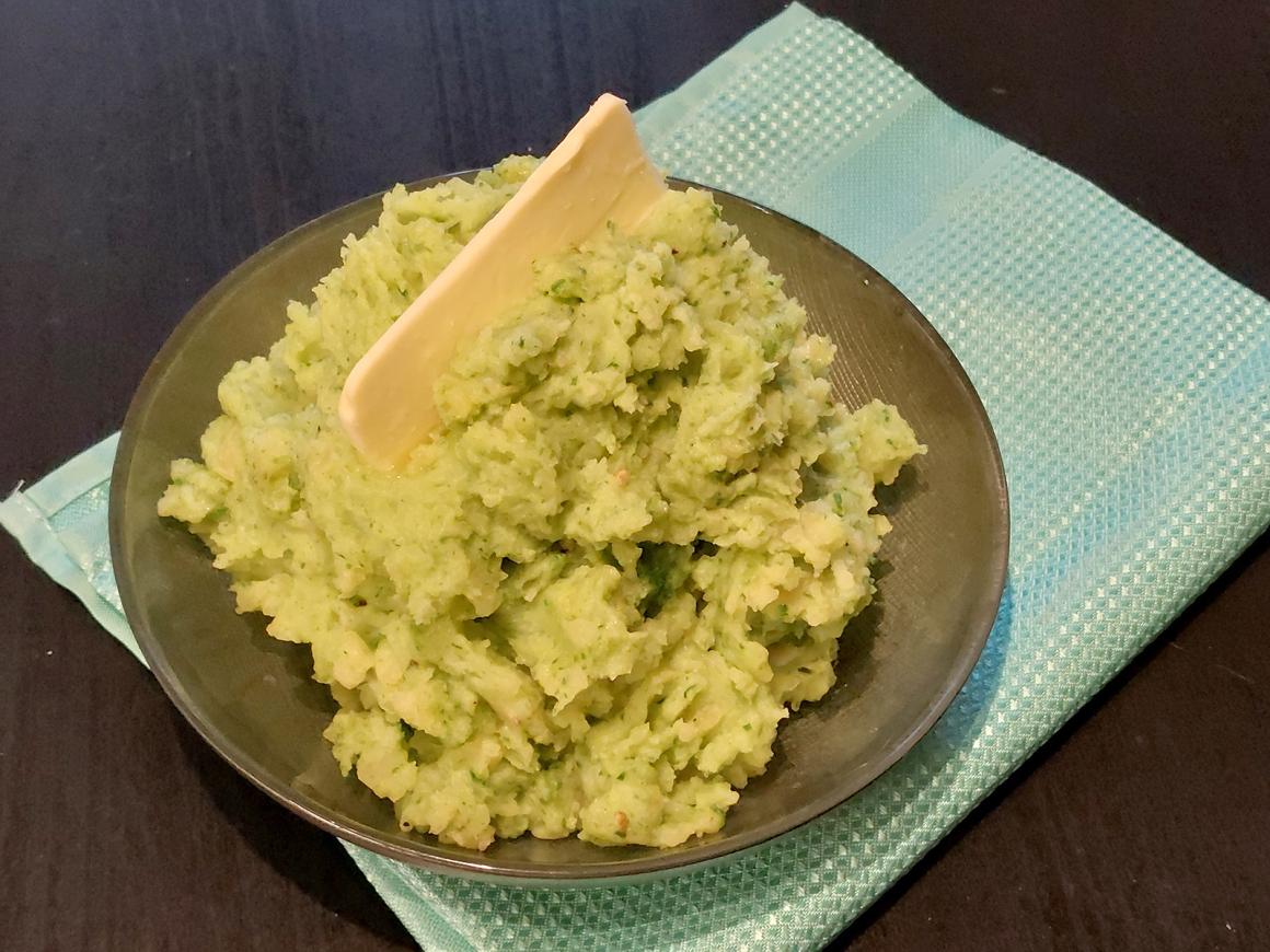 Kartoffelstampf mit Bärlauch