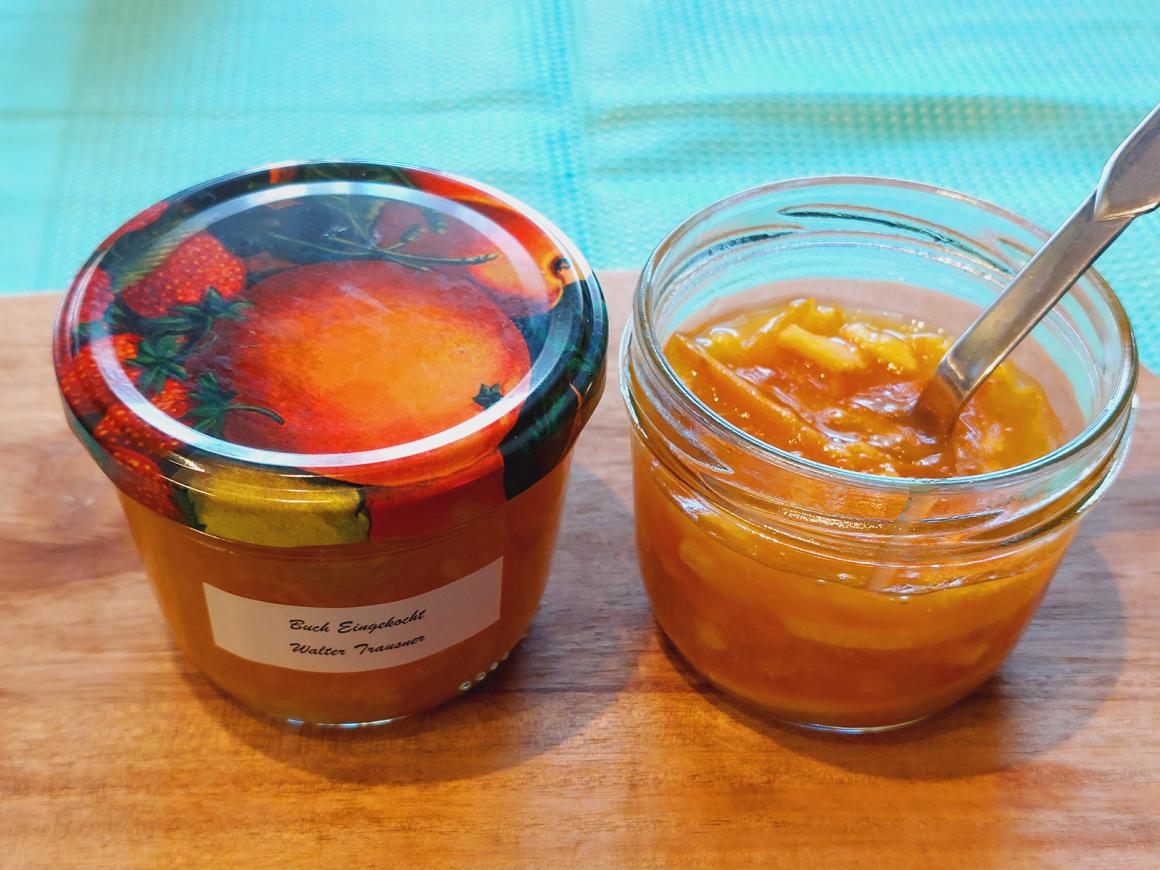 Orangenmarmelade mit Whisky