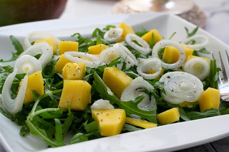 Salat mit Mango