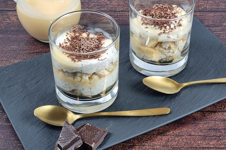 Quarkcreme mit Eierlikör